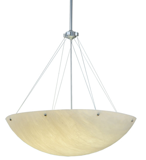 Meyda Tiffany Cypola 123137 Pendant Light - Custom, Brushed Nickel