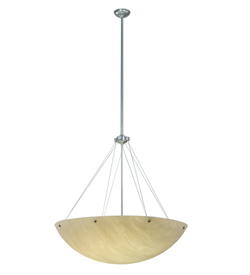Meyda Tiffany Cypola 123137 Pendant Light - Custom, Brushed Nickel