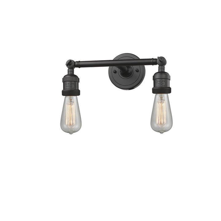 Innovations Franklin Restoration 208NH-OB Bath Vanity Light 11 in. wide - Oil Rubbed Bronze