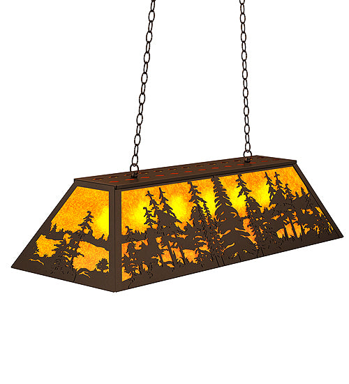 Meyda Tiffany Tall Pines 123151 Pendant Light - Timeless Bronze