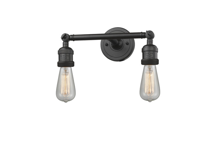 Innovations Franklin Restoration 208-OB-LED Bath Vanity Light 11 in. wide - Oil Rubbed Bronze