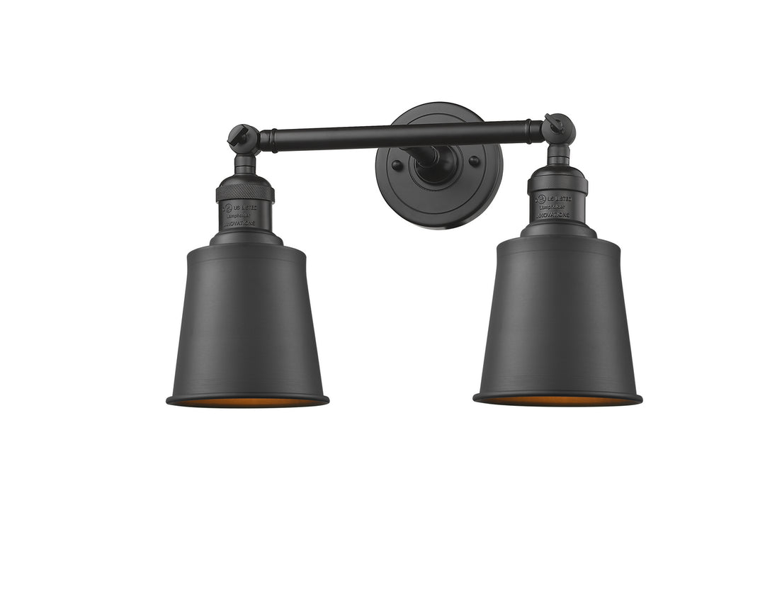 Innovations Franklin Restoration 208-OB-M9-OB Bath Vanity Light 16 in. wide - Oil Rubbed Bronze