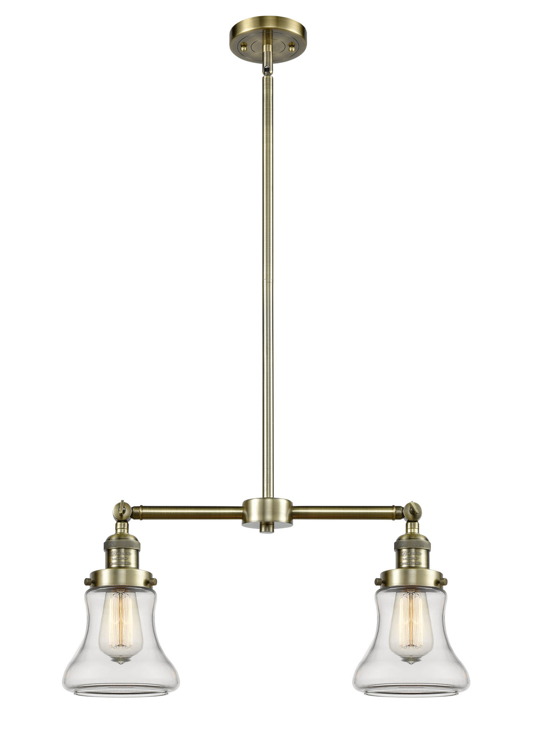 Innovations Franklin Restoration 209-AB-G192-LED Pendant Light - Antique Brass