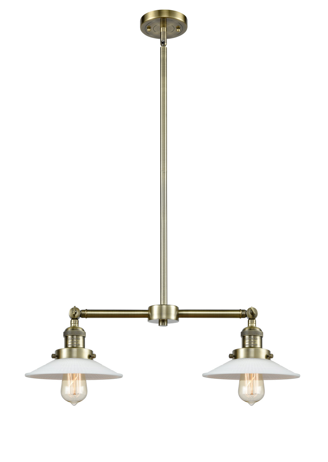 Innovations Franklin Restoration 209-AB-G1-LED Pendant Light - Antique Brass