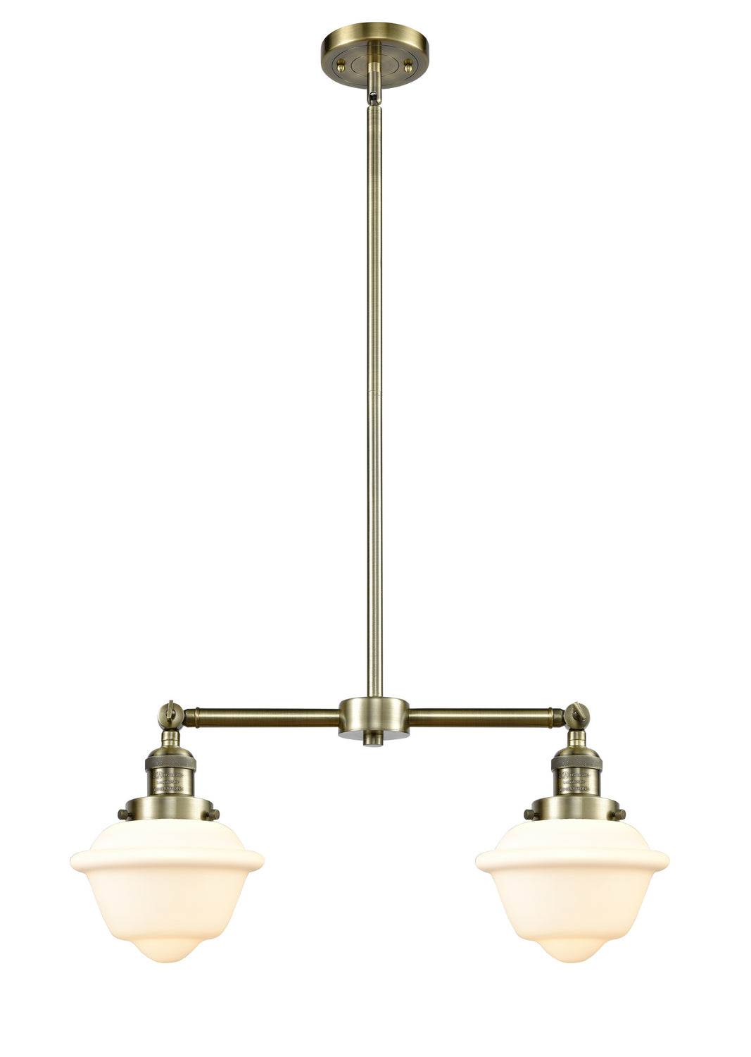 Innovations Franklin Restoration 209-AB-G531-LED Pendant Light - Antique Brass