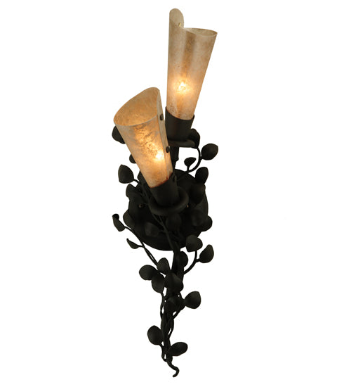 Meyda Tiffany Vinca Vine 123228 Wall Light - Custom,Wrought Iron