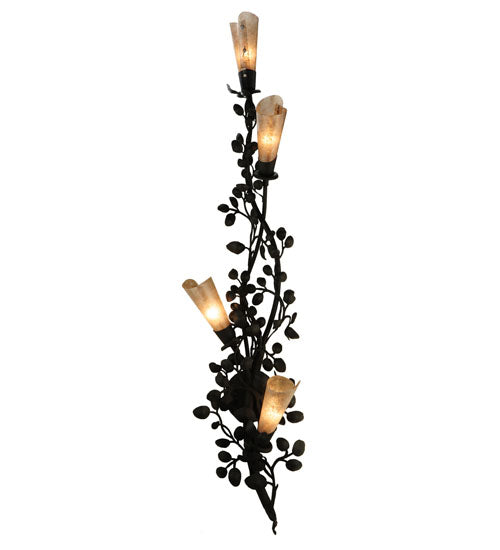 Meyda Tiffany Vinca Vine 123229 Wall Light - Custom,Wrought Iron