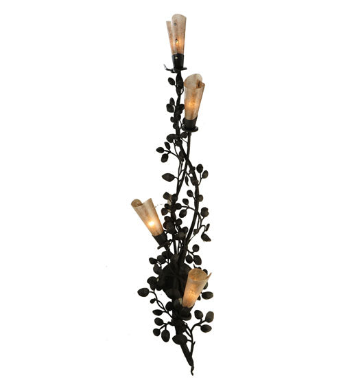 Meyda Tiffany Vinca Vine 123229 Wall Light - Custom,Wrought Iron