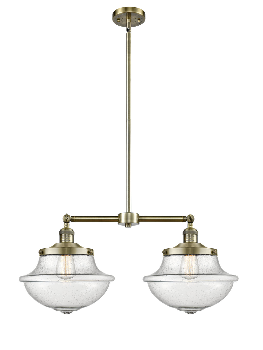 Innovations Franklin Restoration 209-AB-G544-LED Pendant Light - Antique Brass
