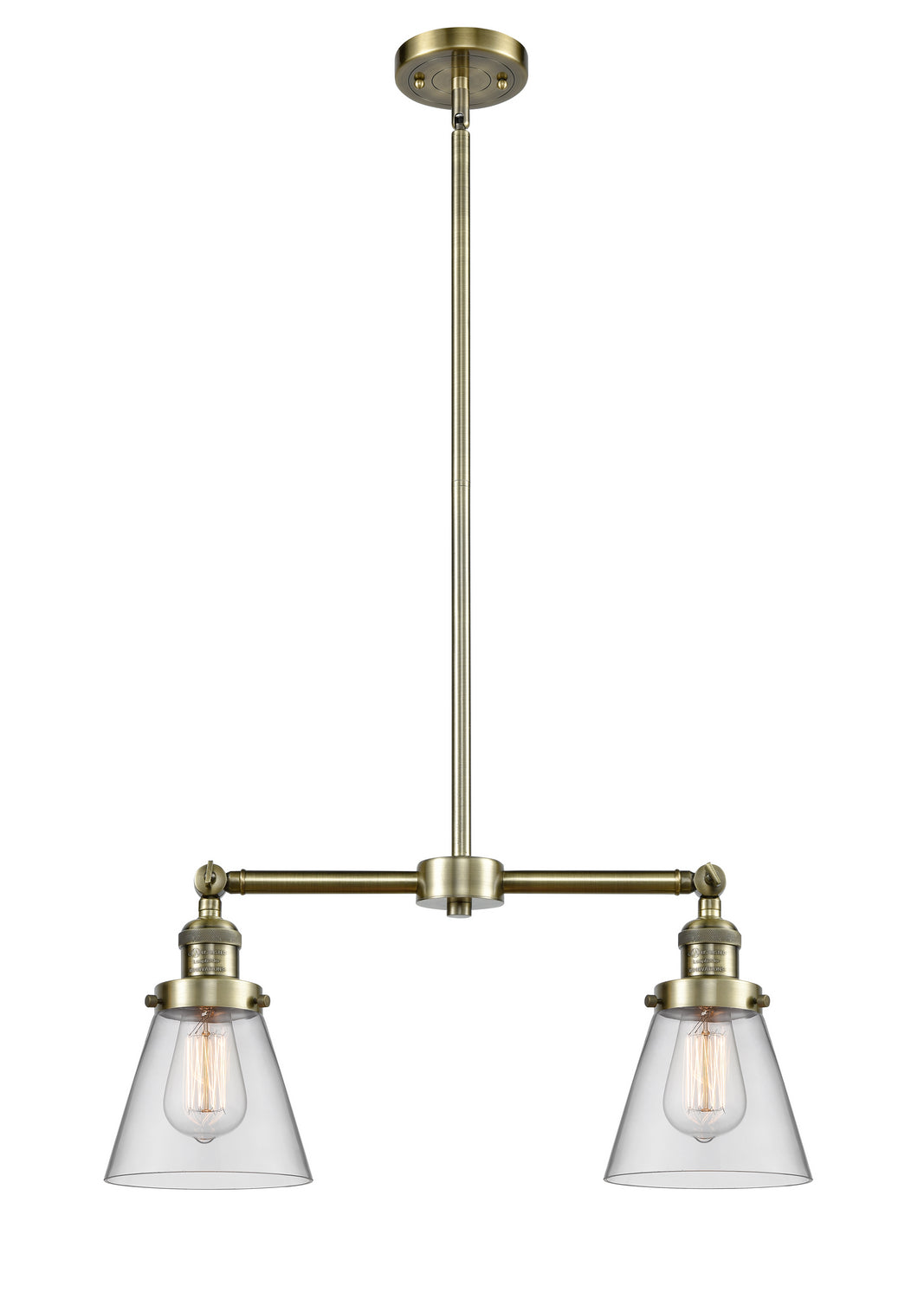 Innovations Franklin Restoration 209-AB-G62-LED Pendant Light - Antique Brass