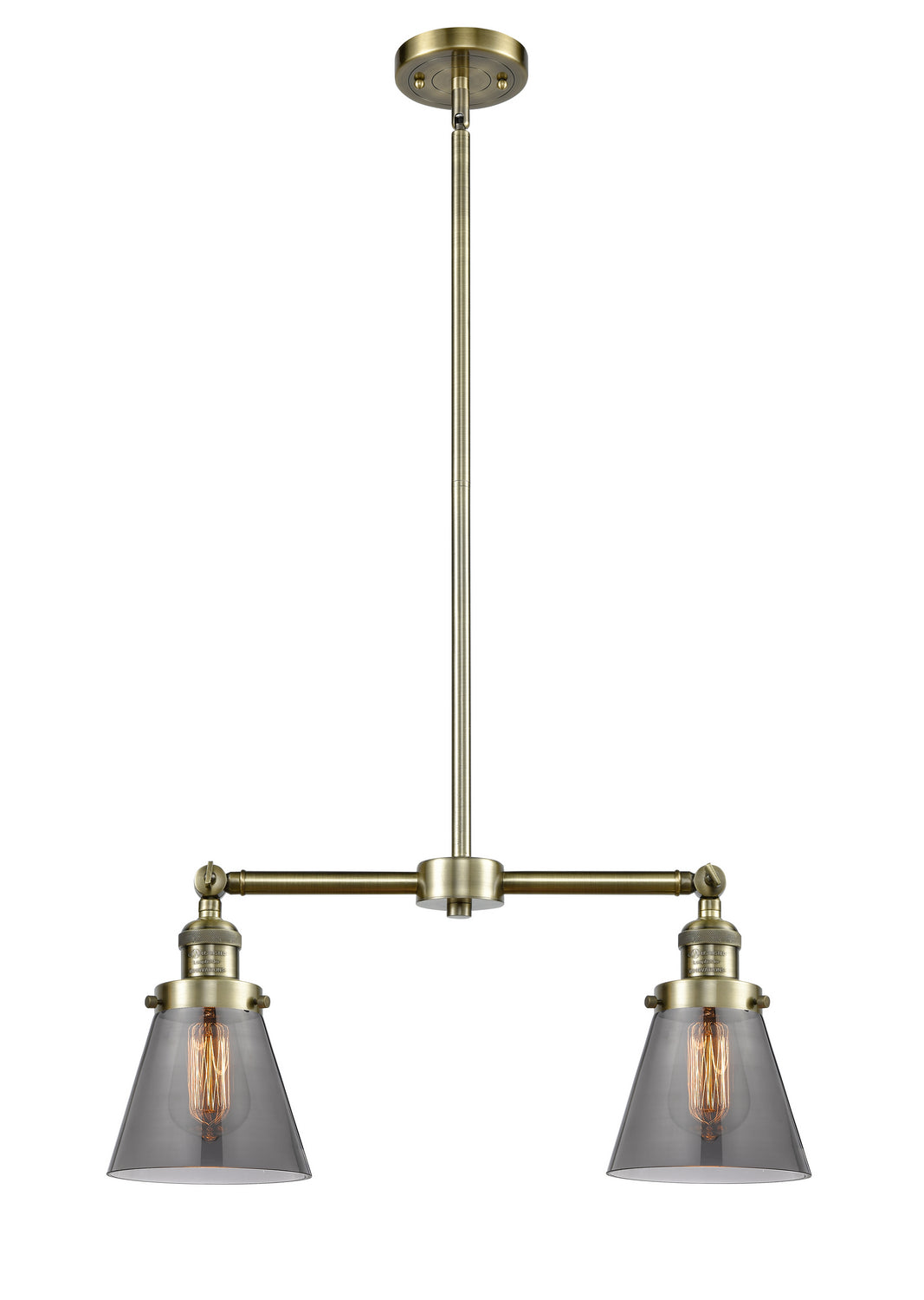 Innovations Franklin Restoration 209-AB-G63-LED Pendant Light - Antique Brass