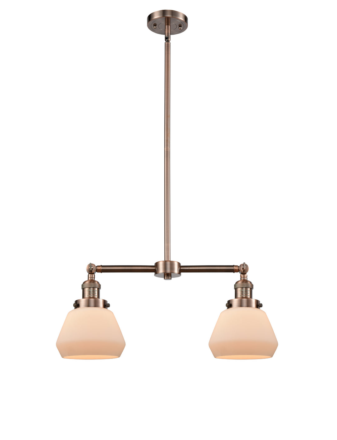 Innovations Franklin Restoration 209-AC-G171 Pendant Light - Antique Copper