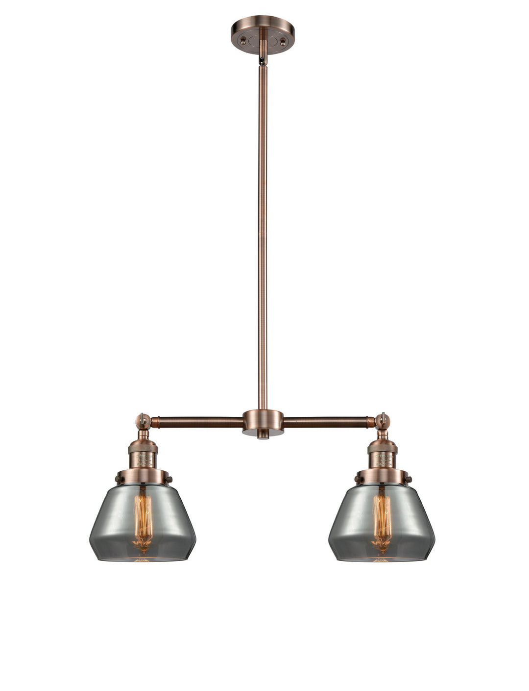 Innovations Franklin Restoration 209-AC-G173 Pendant Light - Antique Copper