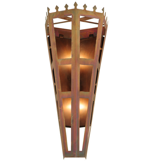 Meyda Tiffany Woolf Octagon 123235 Wall Light - Vintage Copper