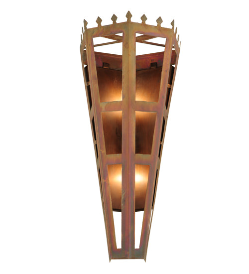 Meyda Tiffany Woolf Octagon 123235 Wall Light - Vintage Copper