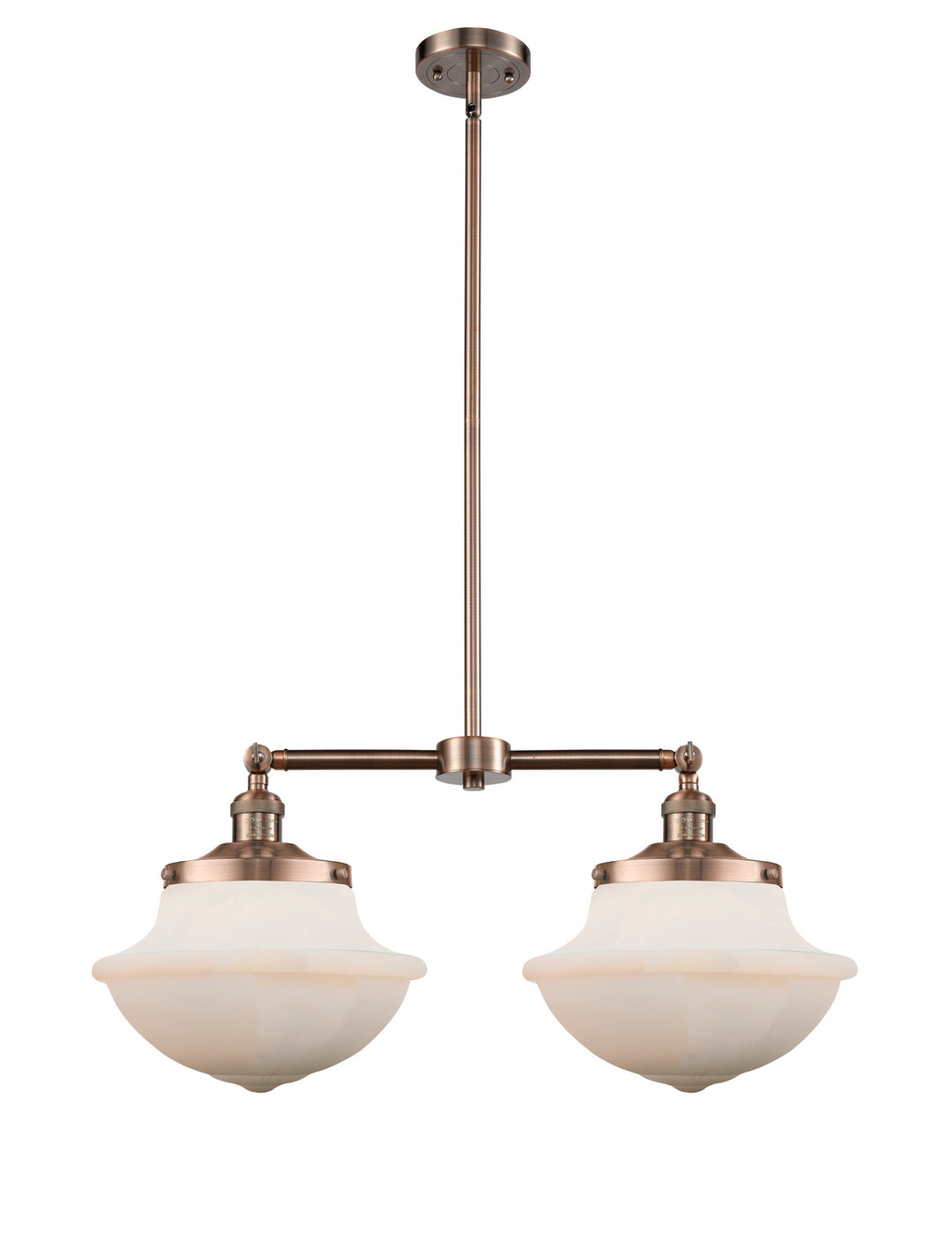 Innovations Franklin Restoration 209-AC-G541-LED Pendant Light - Antique Copper