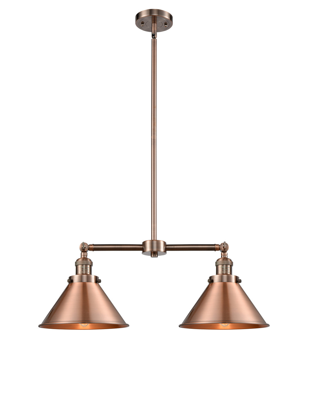 Innovations Franklin Restoration 209-AC-M10-AC Pendant Light - Antique Copper