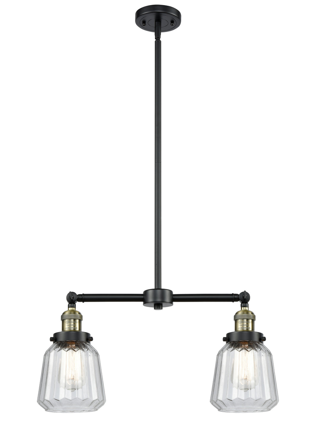 Innovations Franklin Restoration 209-BAB-G142 Pendant Light - Black Antique Brass