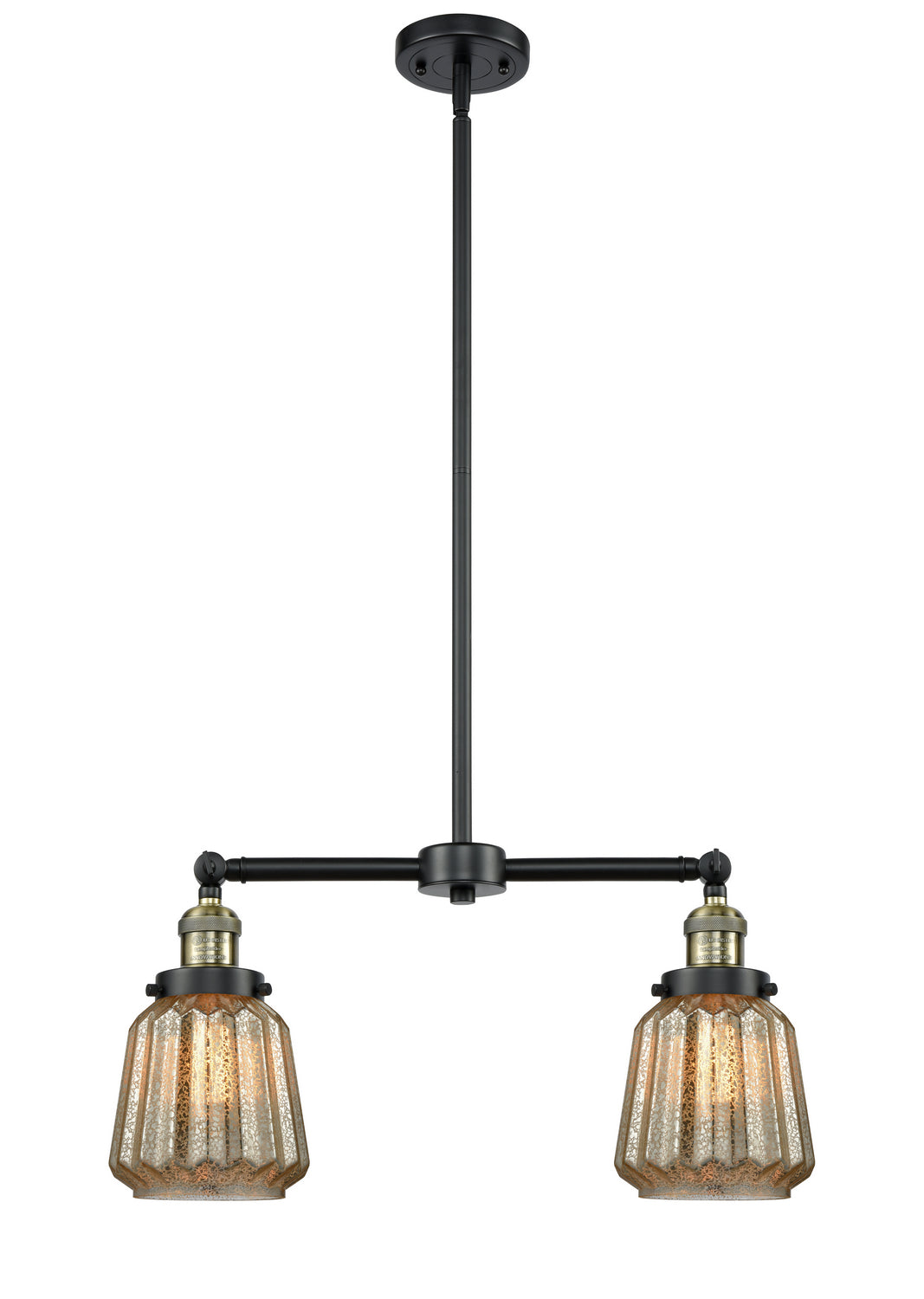 Innovations Franklin Restoration 209-BAB-G146-LED Pendant Light - Black Antique Brass