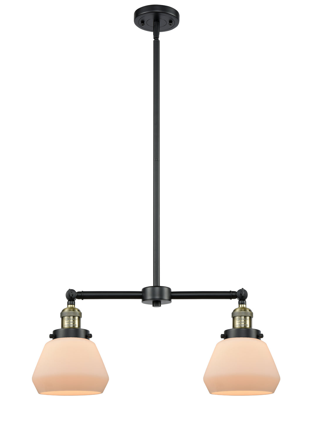 Innovations Franklin Restoration 209-BAB-G171 Pendant Light - Black Antique Brass