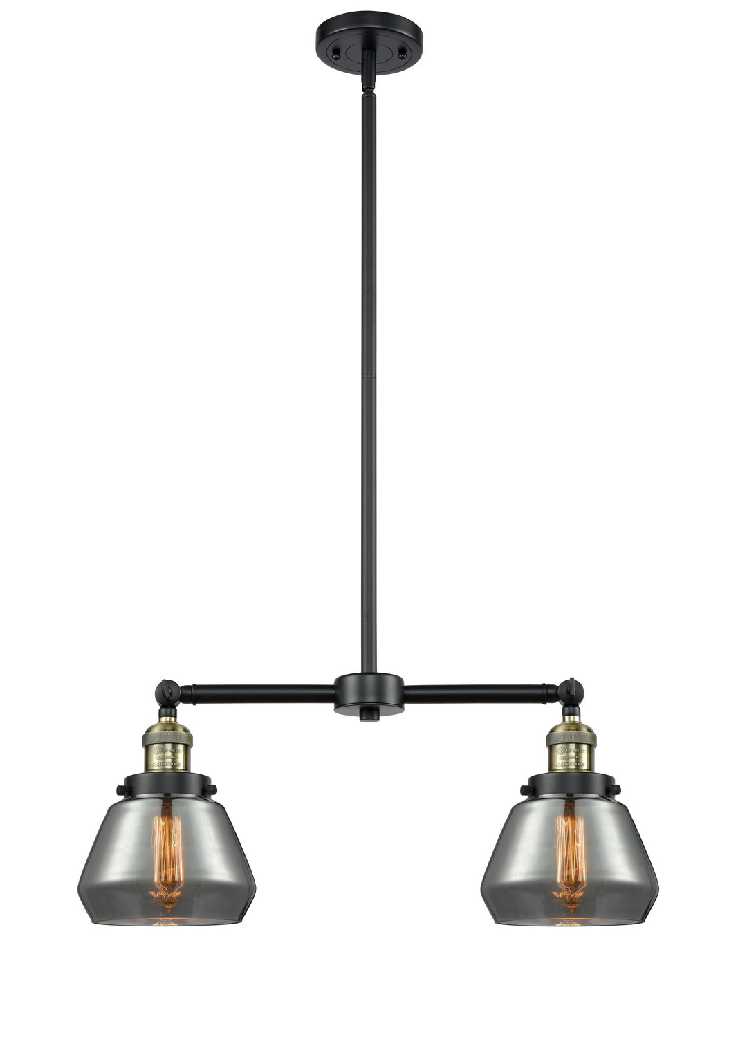 Innovations Franklin Restoration 209-BAB-G173 Pendant Light - Black Antique Brass