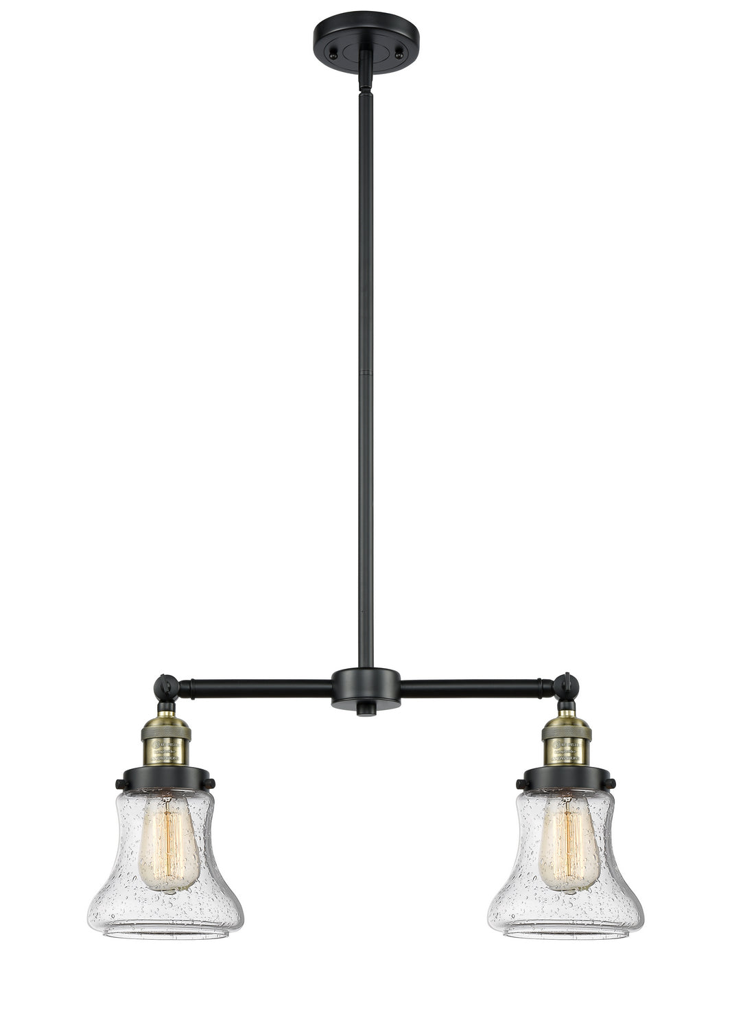 Innovations Franklin Restoration 209-BAB-G194 Pendant Light - Black Antique Brass