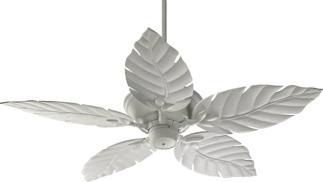 Quorum Monaco 135525-8 Ceiling Fan - Studio White
