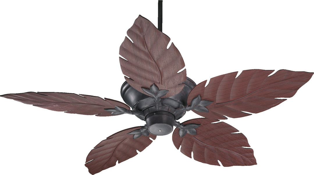 Quorum Monaco 135525-44 Ceiling Fan - Toasted Sienna, Rosewood