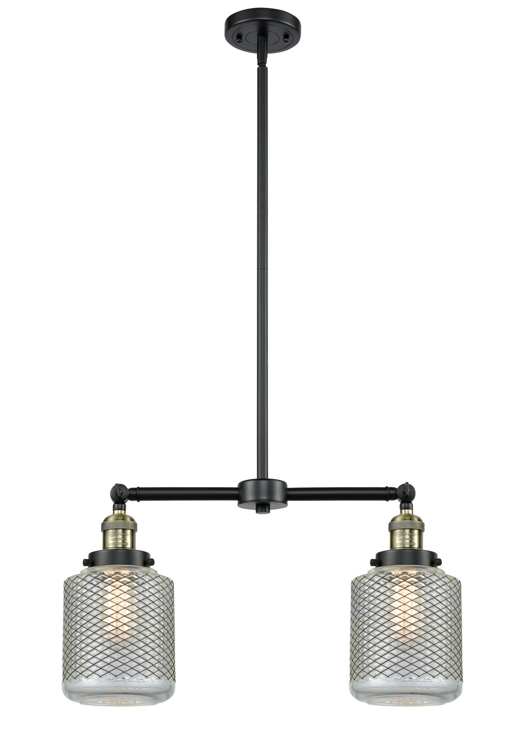 Innovations Franklin Restoration 209-BAB-G262-LED Pendant Light - Black Antique Brass
