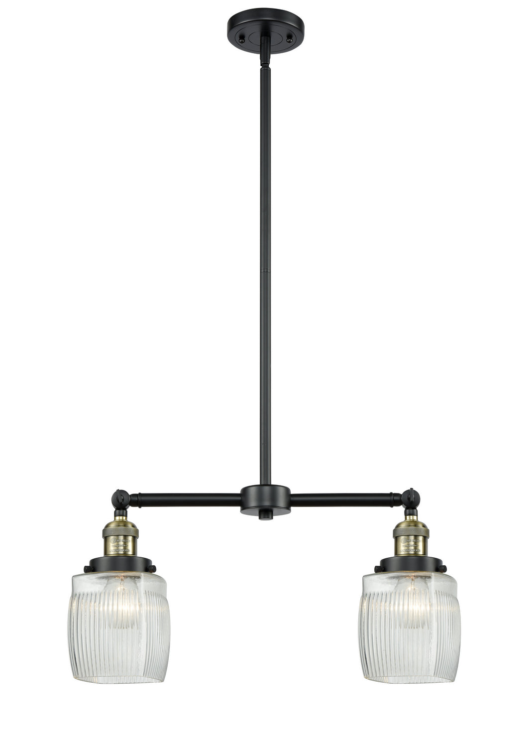 Innovations Franklin Restoration 209-BAB-G302-LED Pendant Light - Black Antique Brass