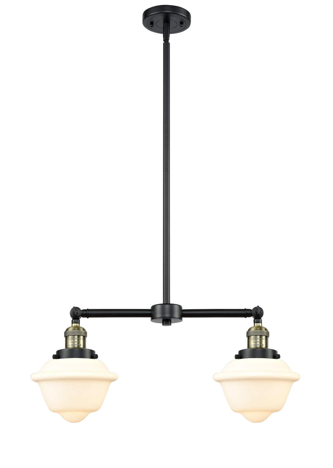 Innovations Franklin Restoration 209-BAB-G531-LED Pendant Light - Black Antique Brass