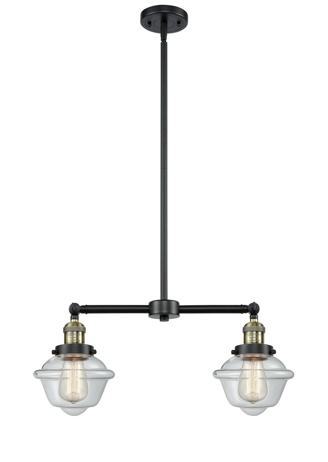 Innovations Franklin Restoration 209-BAB-G532-LED Pendant Light - Black Antique Brass
