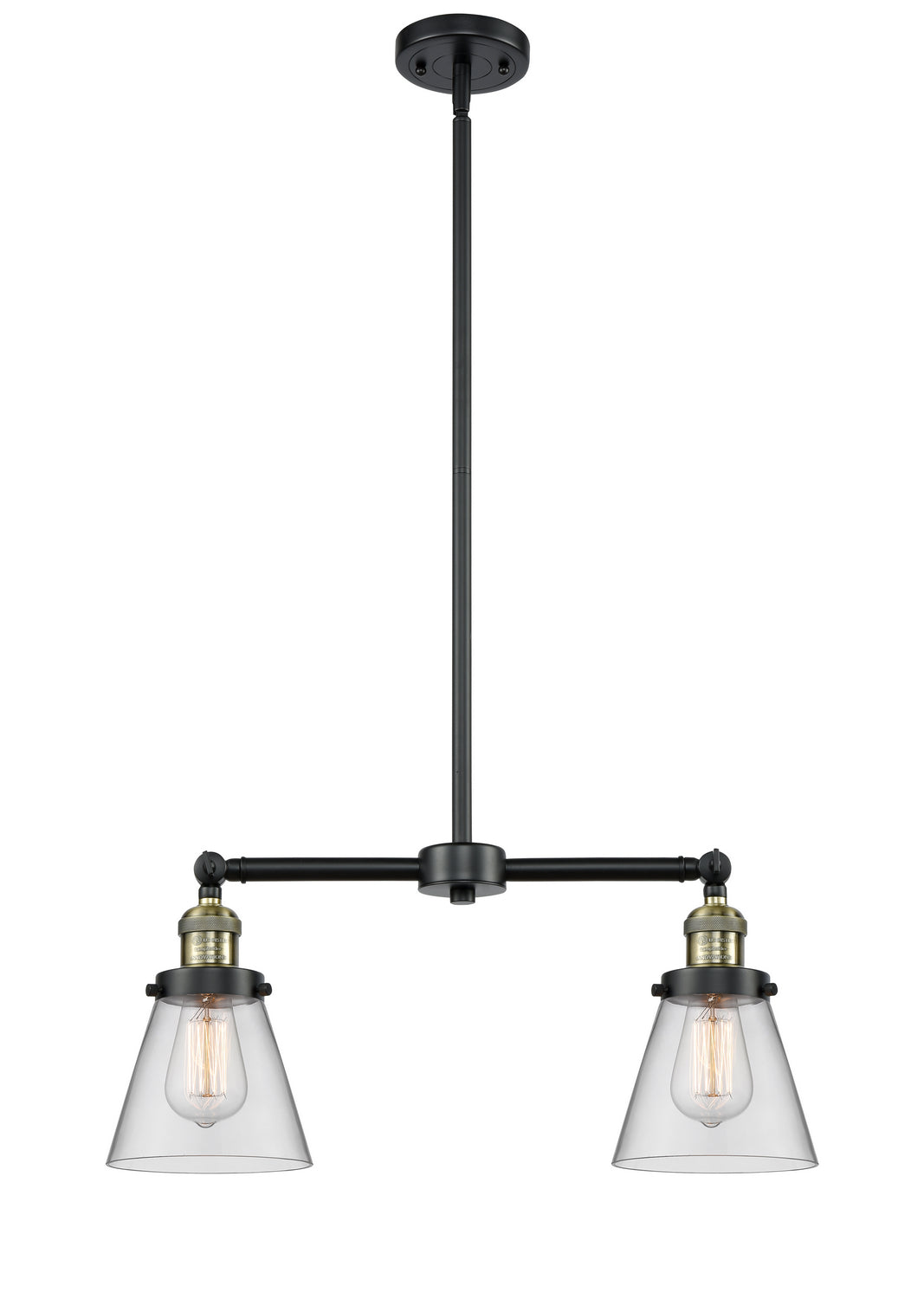 Innovations Franklin Restoration 209-BAB-G62-LED Pendant Light - Black Antique Brass