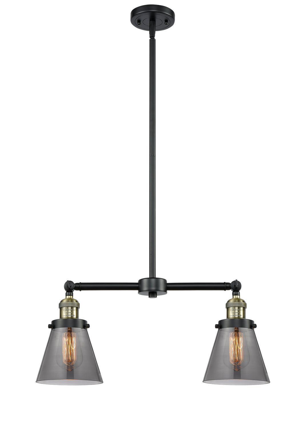 Innovations Franklin Restoration 209-BAB-G63-LED Pendant Light - Black Antique Brass