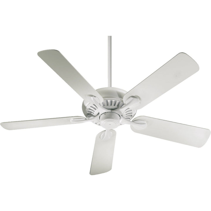 Quorum Pinnacle Patio 191525-8 Ceiling Fan - Studio White