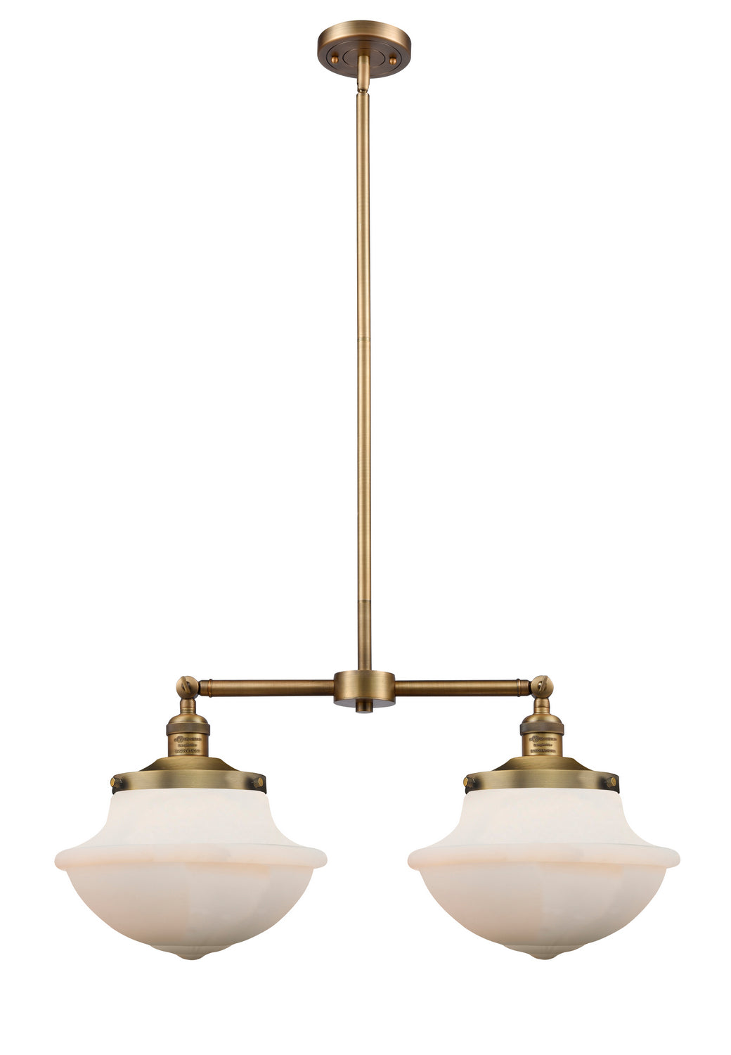 Innovations Franklin Restoration 209-BB-G541-LED Pendant Light - Brushed Brass