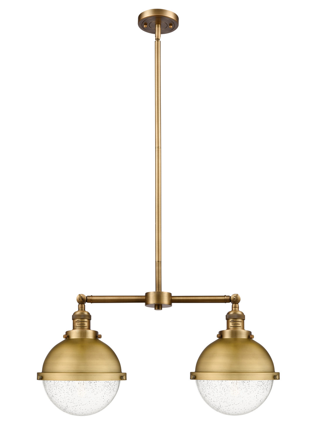 Innovations Franklin Restoration 209-BB-HFS-84-BB Pendant Light - Brushed Brass