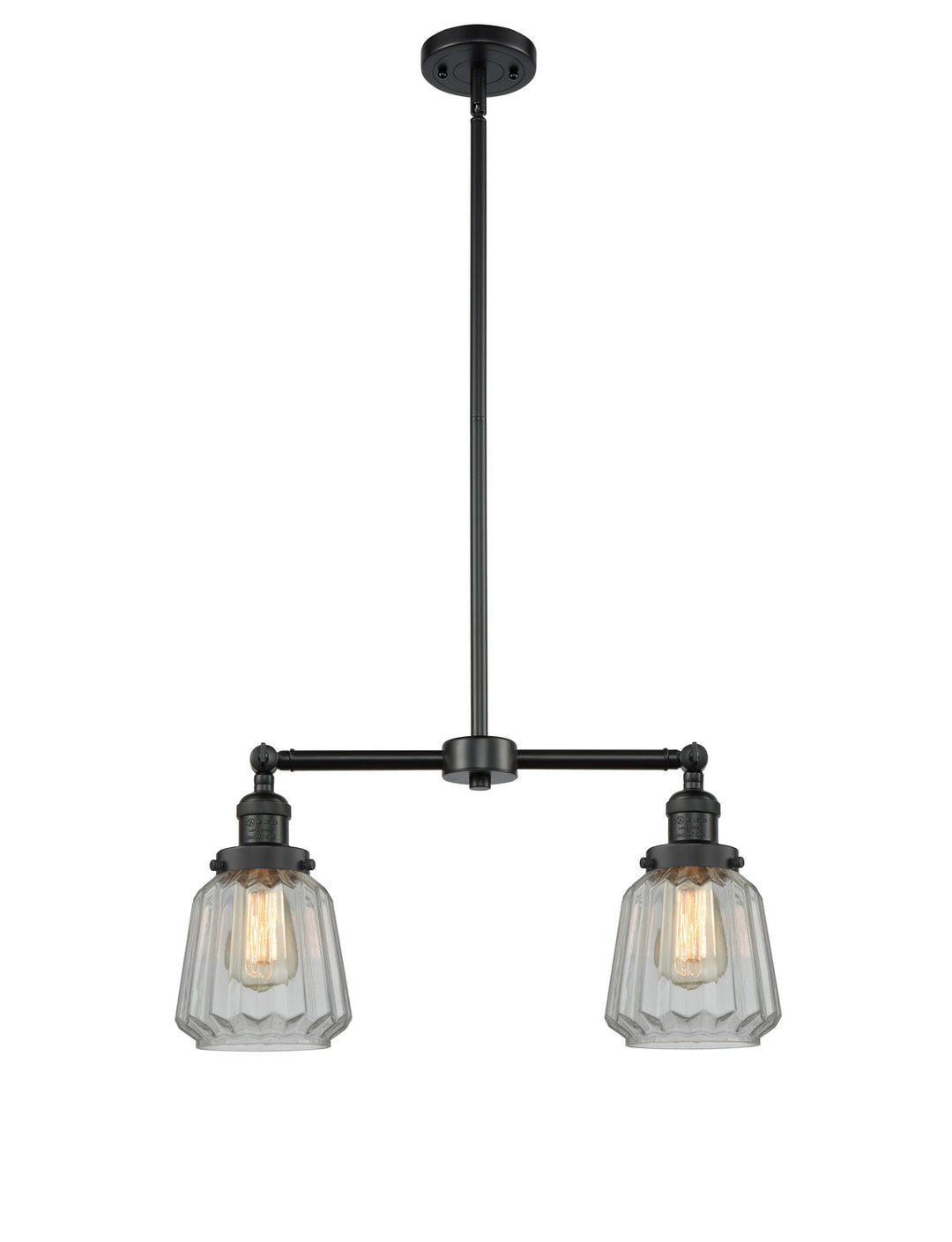 Innovations Franklin Restoration 209-BK-G142-LED Pendant Light - Matte Black