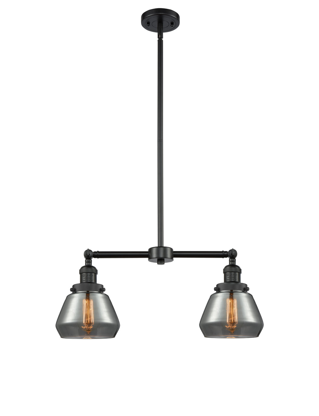 Innovations Franklin Restoration 209-BK-G173-LED Pendant Light - Matte Black
