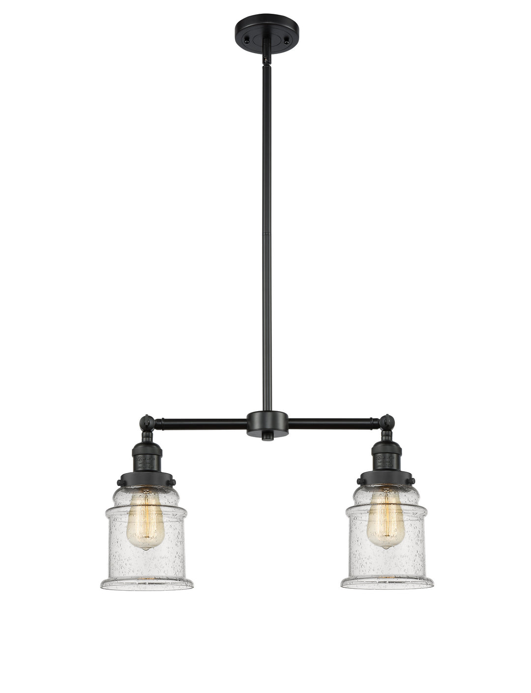 Innovations Franklin Restoration 209-BK-G184-LED Pendant Light - Matte Black
