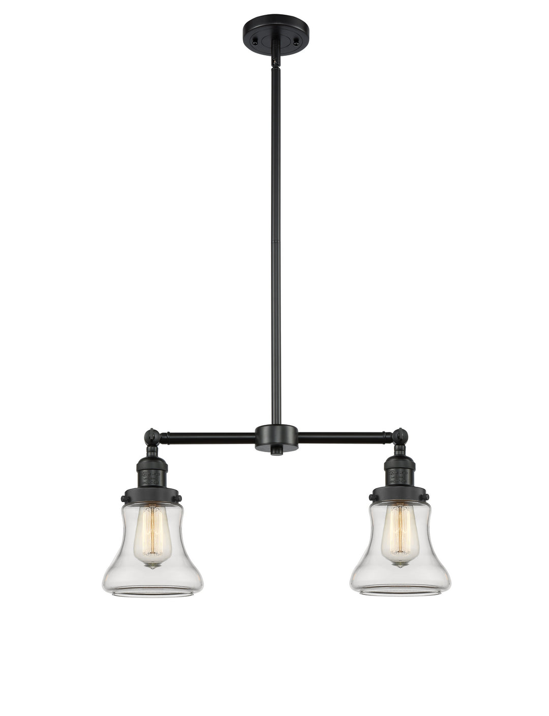 Innovations Franklin Restoration 209-BK-G192-LED Pendant Light - Matte Black