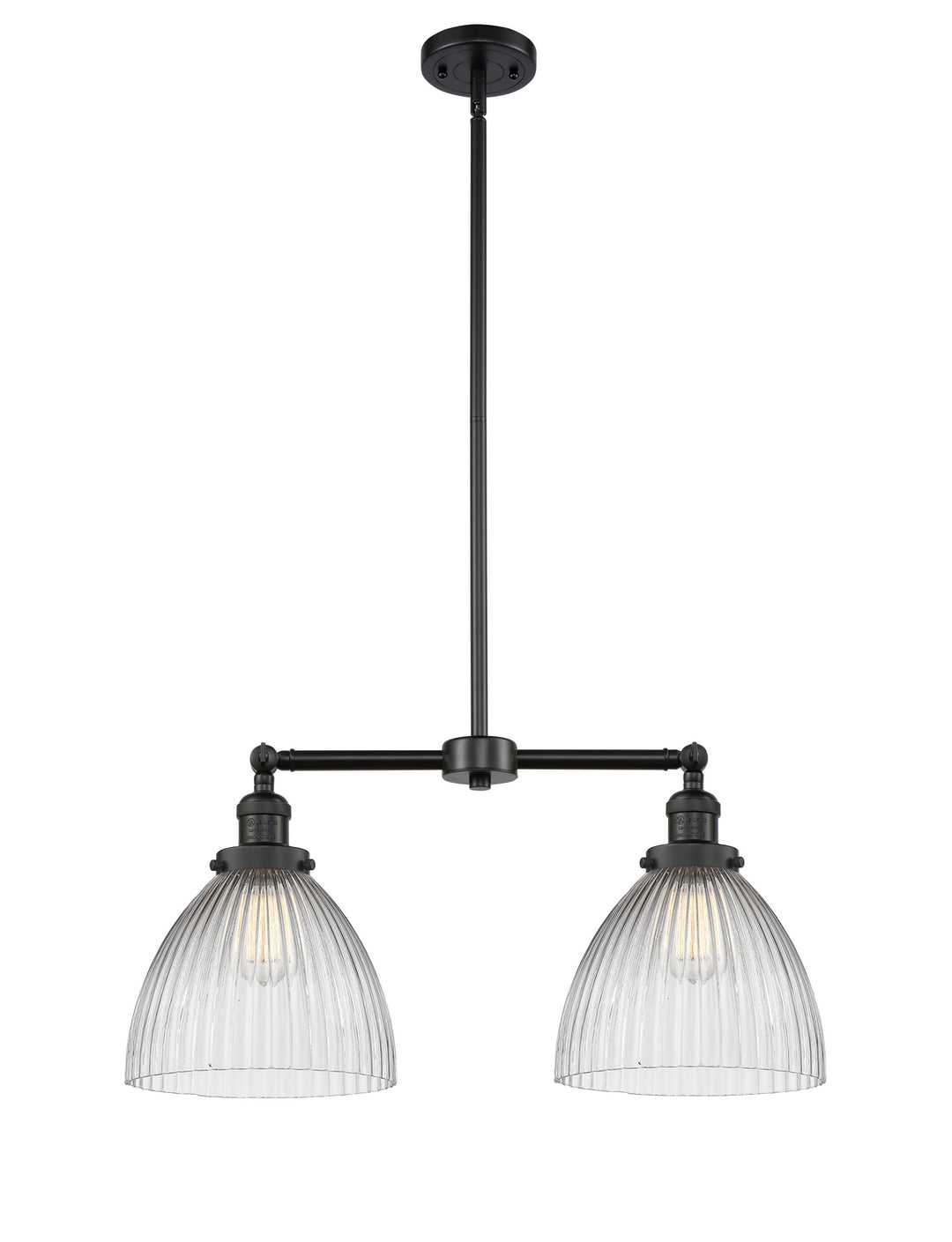 Innovations Franklin Restoration 209-BK-G222-LED Pendant Light - Matte Black