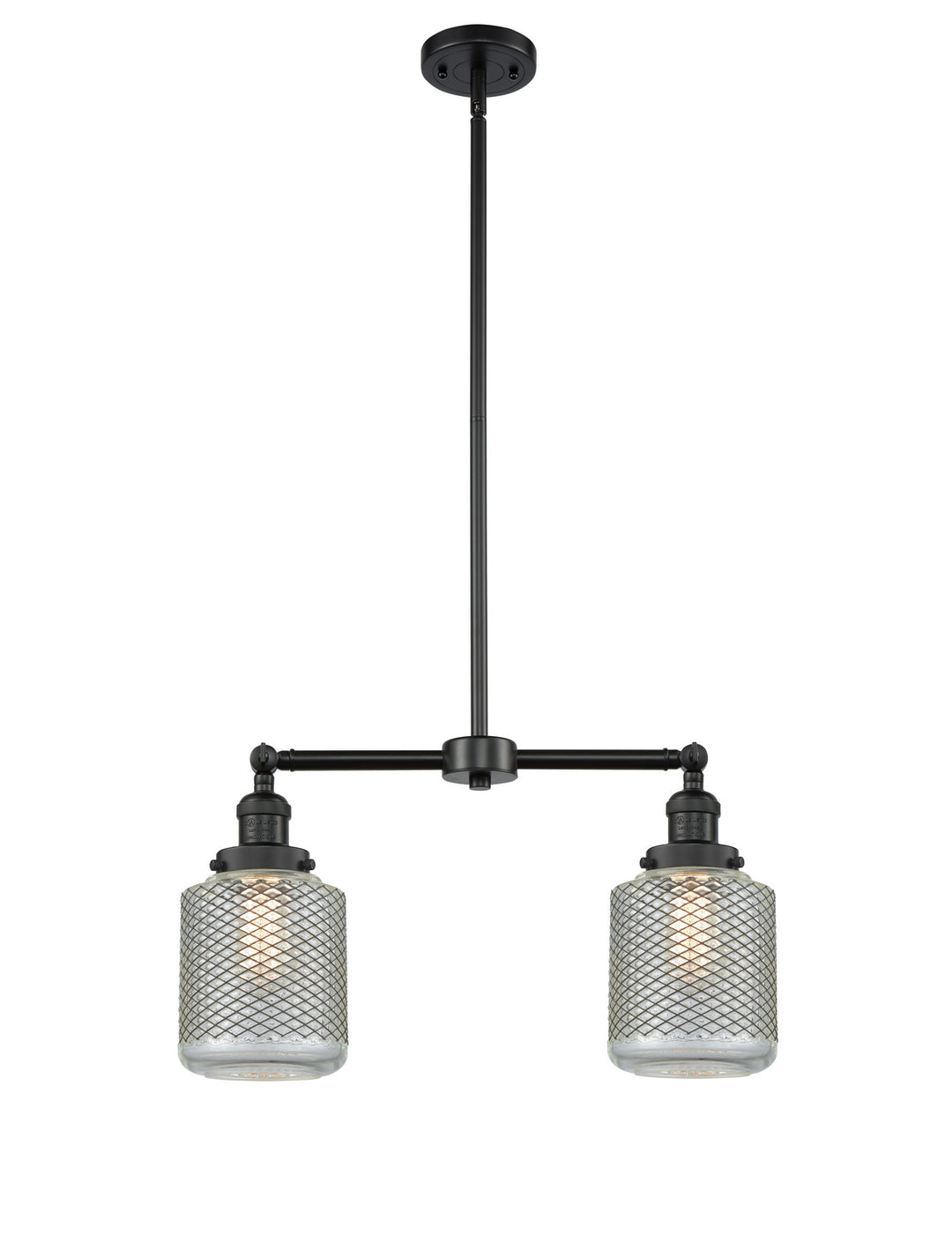Innovations Franklin Restoration 209-BK-G262 Pendant Light - Matte Black