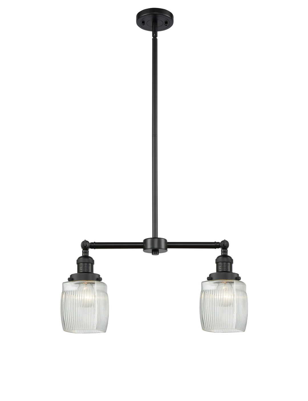 Innovations Franklin Restoration 209-BK-G302 Pendant Light - Matte Black