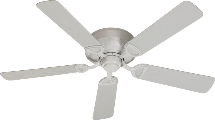 Quorum Medallion Patio 151525-8 Ceiling Fan - Studio White, White