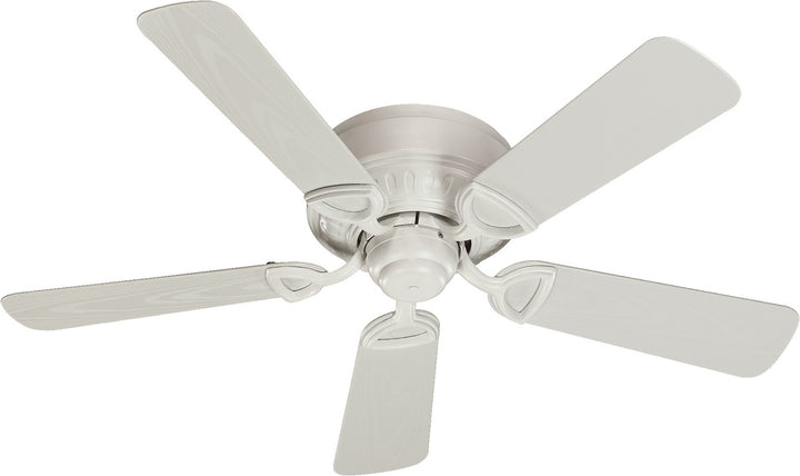 Quorum Medallion Patio 151425-8 Ceiling Fan - Studio White, White