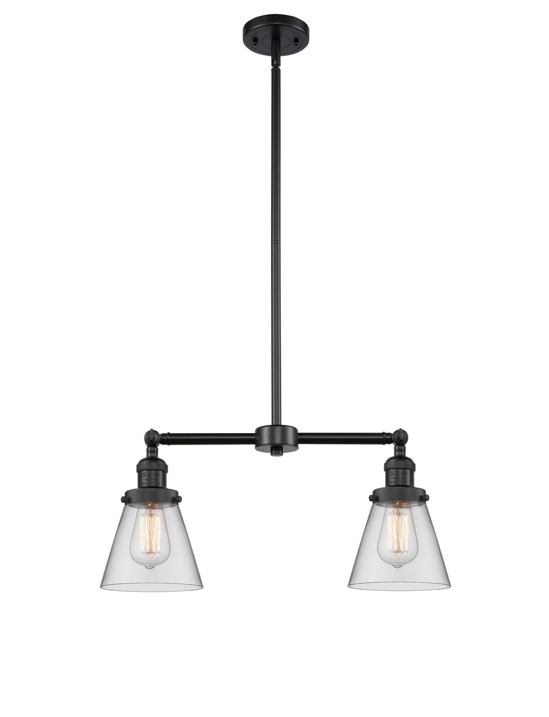 Innovations Franklin Restoration 209-BK-G62-LED Pendant Light - Matte Black