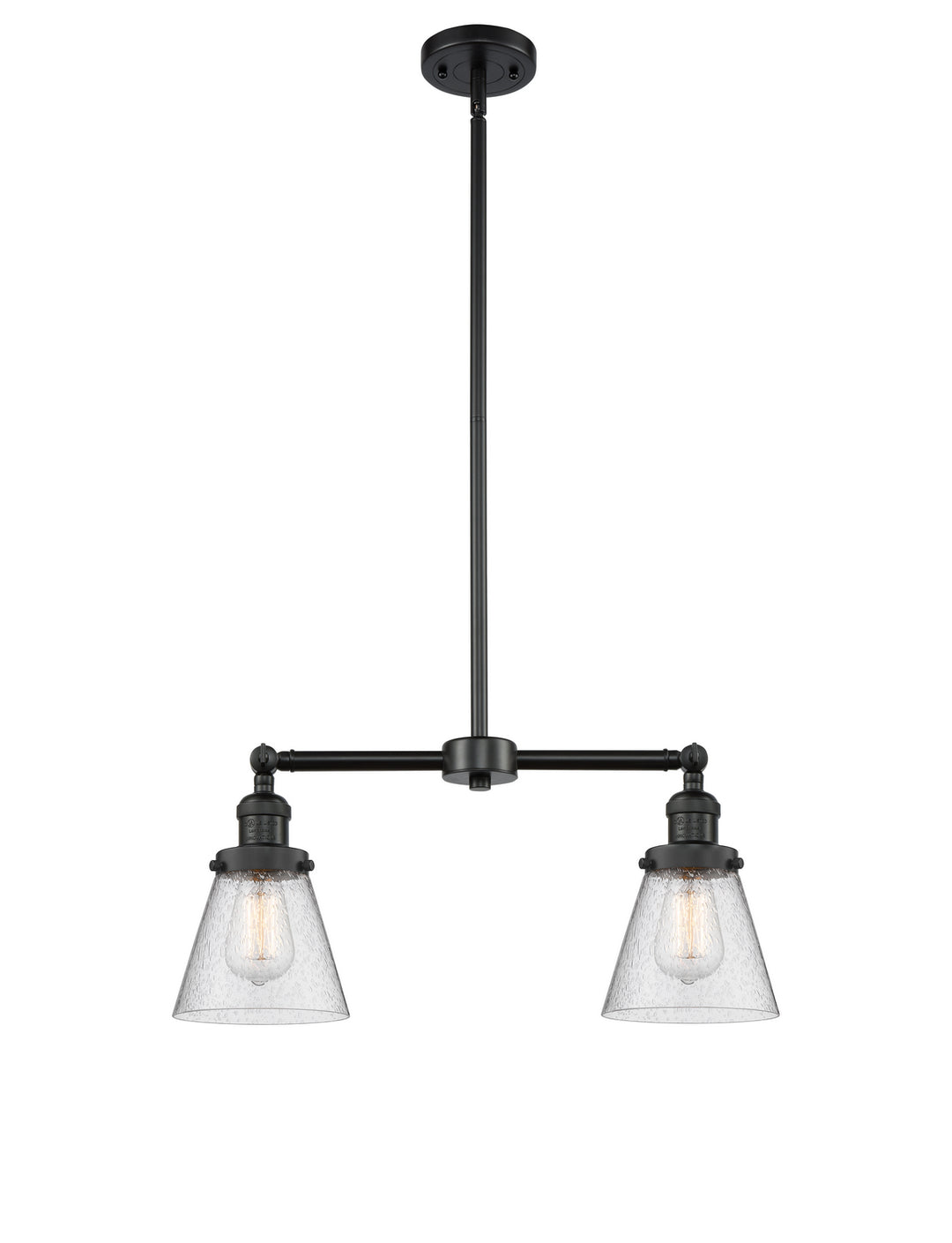 Innovations Franklin Restoration 209-BK-G64-LED Pendant Light - Matte Black