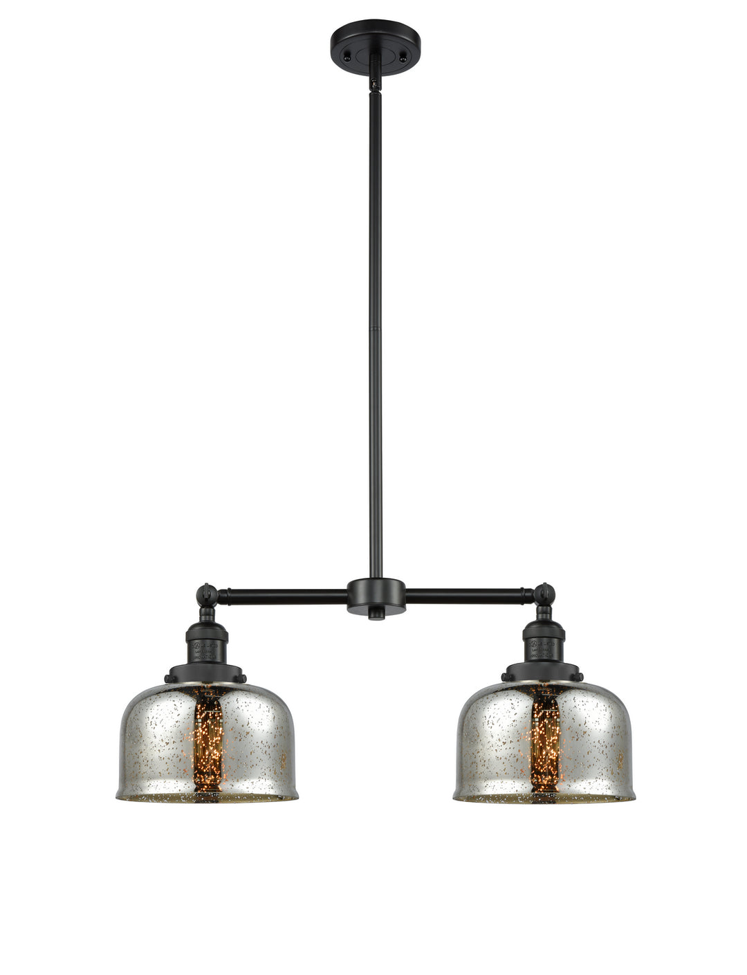 Innovations Franklin Restoration 209-BK-G78-LED Pendant Light - Matte Black