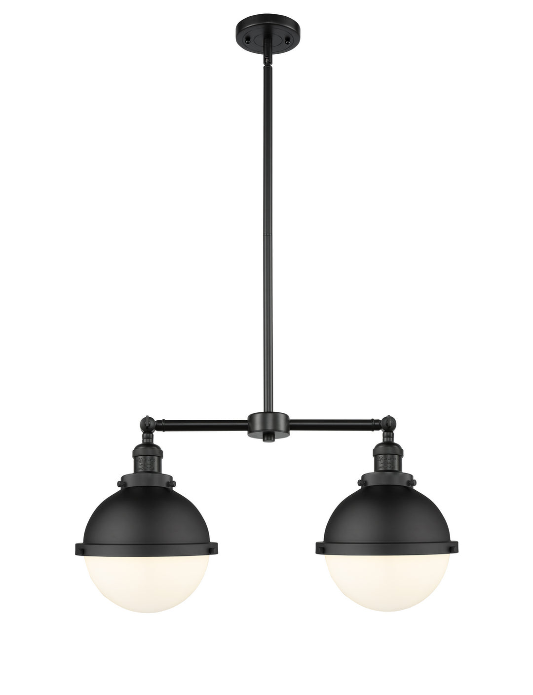 Innovations Franklin Restoration 209-BK-HFS-81-BK Pendant Light - Matte Black